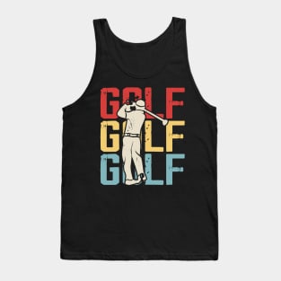 Golf T Shirt For Women Men Tank Top